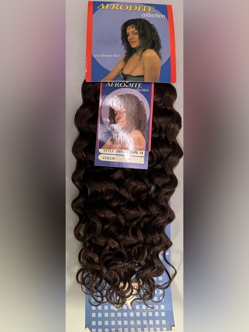 Afrodite collection. 100% human hair. Sweet curl